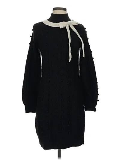 Pre-owned Mint Velvet Casual Dress In Black