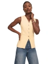 Mint Velvet Denim V Neck Waistcoat