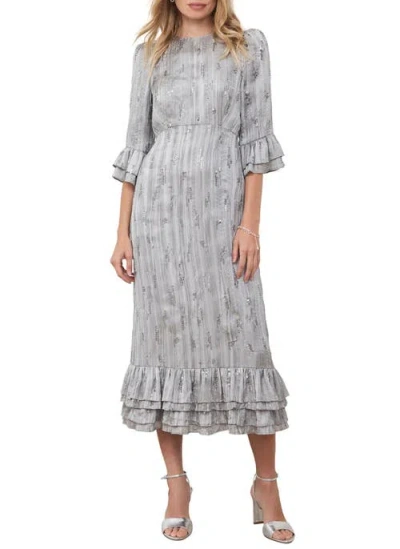 MINT VELVET MINT VELVET EMBELLISHED MIDI DRESS