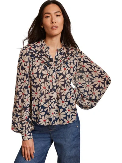 Mint Velvet Floral Print Blouse