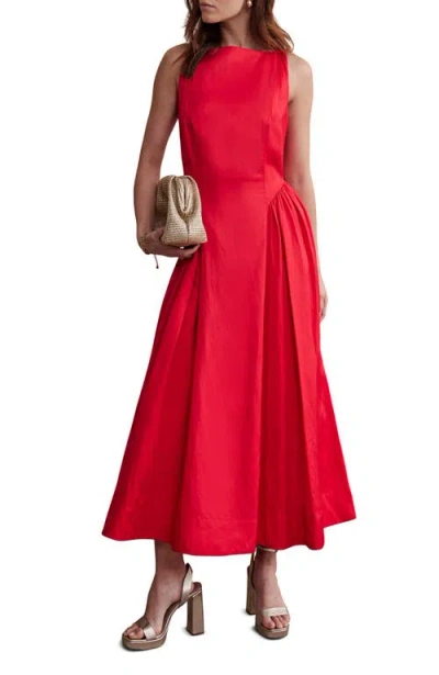 Mint Velvet Full Skirt Linen Dress