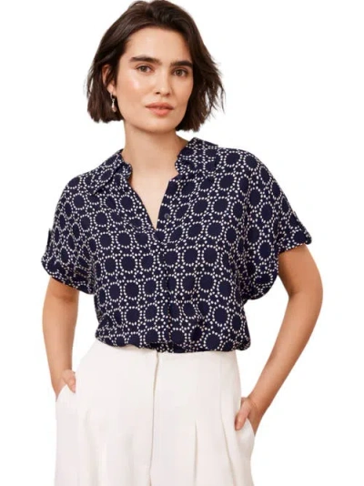 Mint Velvet Print Resort Shirt
