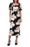 Mint Velvet Printed Midi Dress