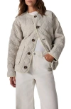 Mint Velvet Reversible Quilted Jacket In Gray