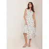 Mint Velvet Spot Print Midi Dress
