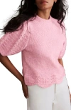 Mint Velvet Stitch Sleeve Knit Top