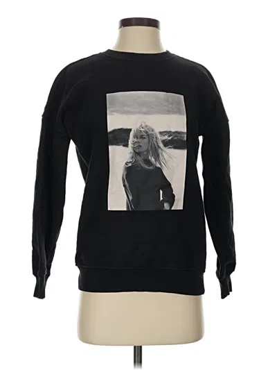 Pre-owned Mint Velvet Sweatshirt In Black