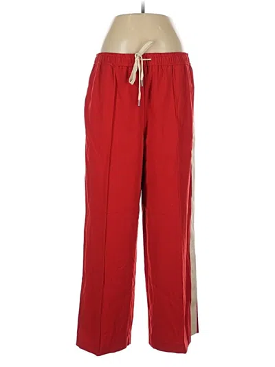 Pre-owned Mint Velvet Track Pants In Red