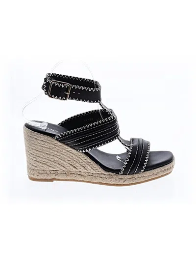 Pre-owned Mint Velvet Wedges In Black