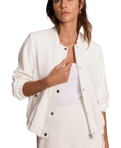 Mint Velvet Women's Bomber Popper Jacket