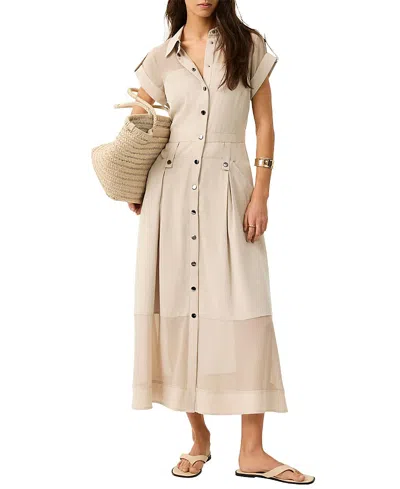 Mint Velvet Women's Utility Midi Dress In Multi