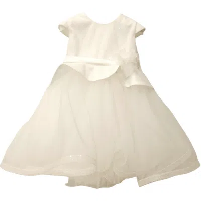 Minu-by-modi Kids' Minu By Modi - Brilliant White Dress N3641/t851