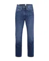 Minus One Nordic-inspired Straight-fit Denim Jeans In Blue