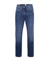 Minus One Nordic-inspired Straight-fit Denim Jeans In Blue