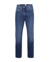 Minus One Nordic-inspired Straight-fit Denim Jeans In Blue