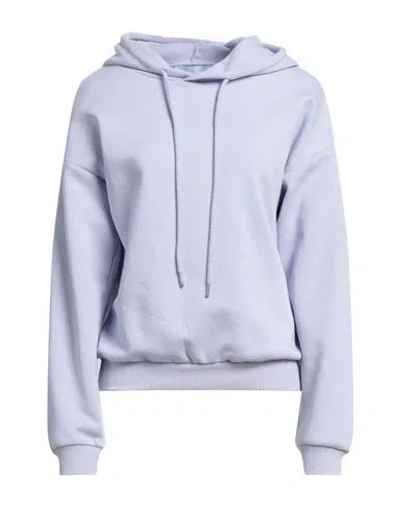 Minus Woman Sweatshirt Lilac Size Xs Cotton, Polyester In Purple