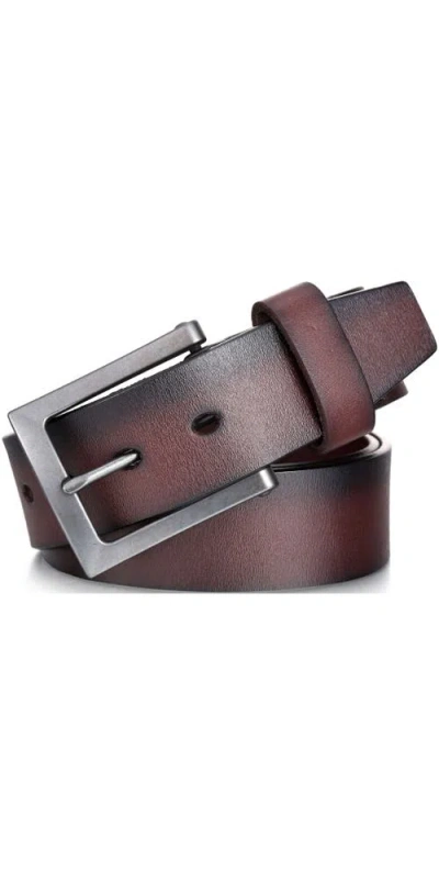 Mio Marino Full-grain Leather Casual Jean Belt