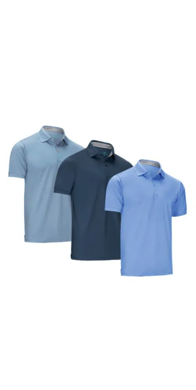 Mio Marino Lightweight Performance Stretch Golf Polo Shirt
