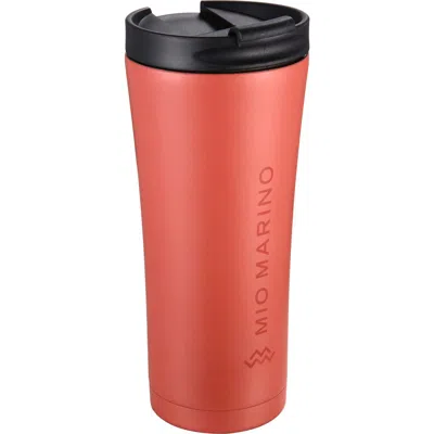 Mio Marino Vacuum-insulated Stainless Steel Travel Mug 16 oz In Red