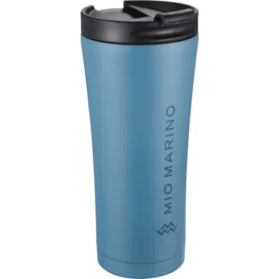 Mio Marino Vacuum-insulated Stainless Steel Travel Mug 16 oz In Blue