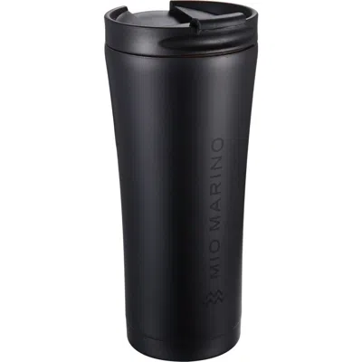Mio Marino Vacuum-insulated Stainless Steel Travel Mug 16 oz In Mid Night Black
