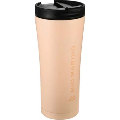 Mio Marino Vacuum-insulated Stainless Steel Travel Mug 16 oz In Black