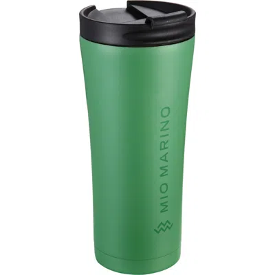 Mio Marino Vacuum-insulated Stainless Steel Travel Mug 16 oz In Green