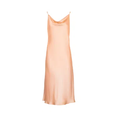 Mionè Women's Orange Isabelle Dress - Peach