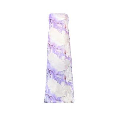 Mionè Women's Purple Jupiter Tube Dress