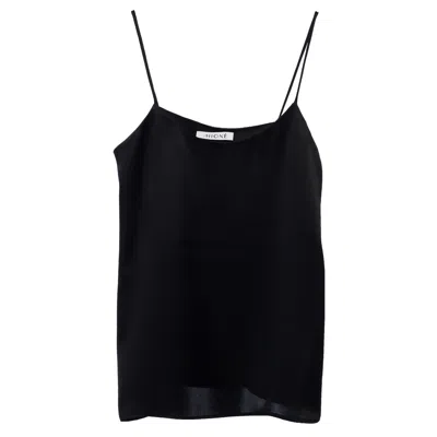 Mionè Women's Silk Camisole Top - Black
