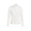 Mionè Women's Silk Shirt - White In White