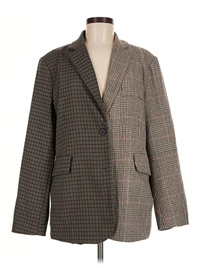 Pre-owned Miou Muse Blazer Jacket In Brown