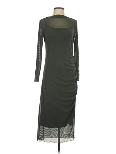 Pre-owned Miou Muse Casual Dress In Gray