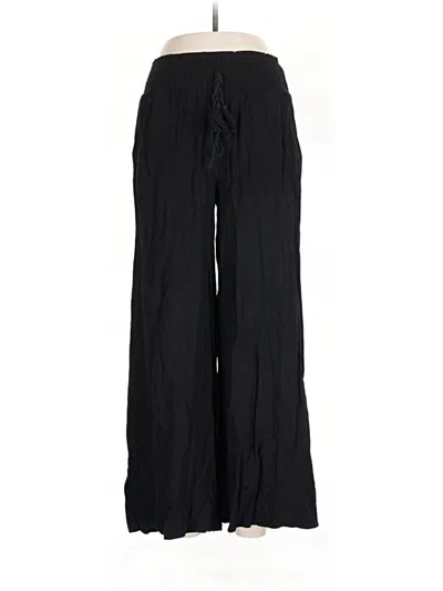 Pre-owned Miou Muse Casual Pants In Black