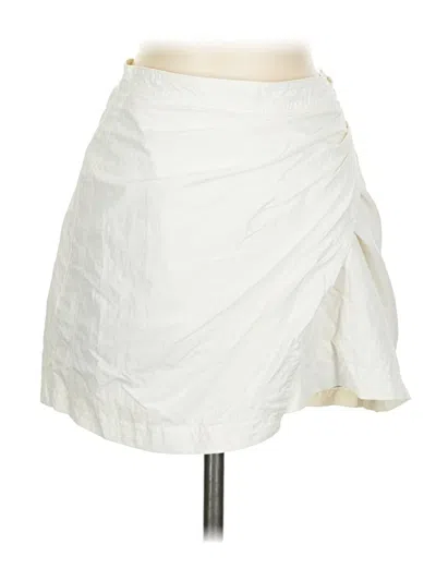 Pre-owned Miou Muse Casual Skirt In White