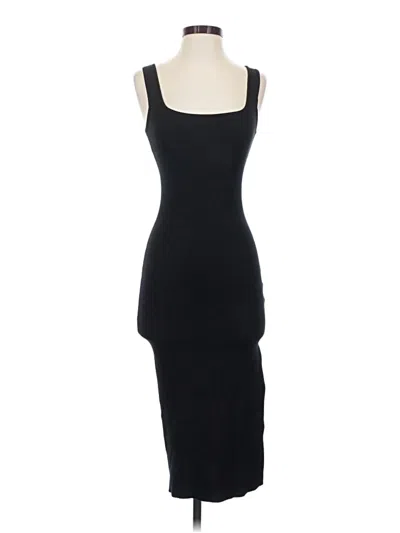 Pre-owned Miou Muse Cocktail Dress In Black