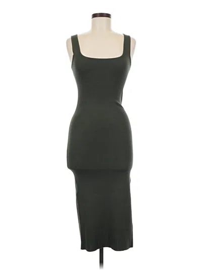 Pre-owned Miou Muse Cocktail Dress In Gray