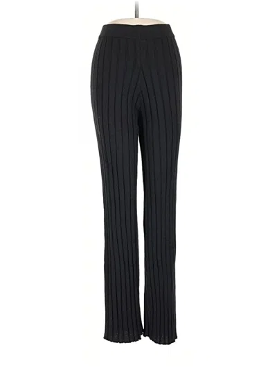 Pre-owned Miou Muse Dress Pants In Black
