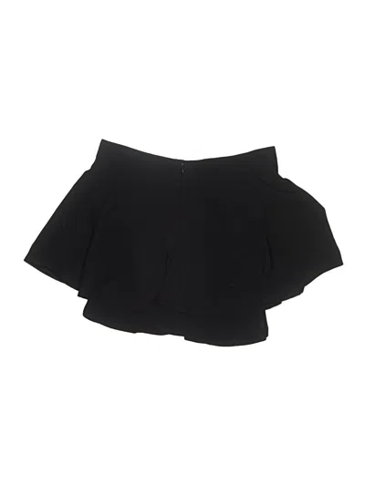 Pre-owned Miou Muse Formal Skirt In Black