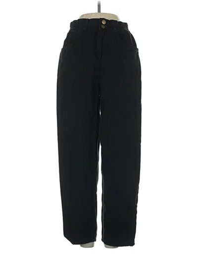 Pre-owned Miou Muse Jeans In Black