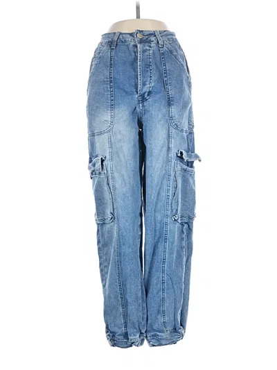 Pre-owned Miou Muse Jeans In Blue