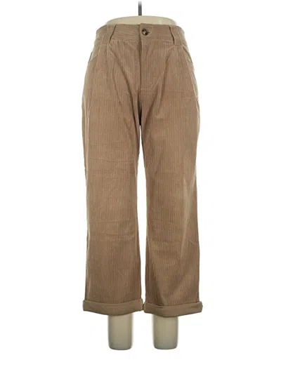 Pre-owned Miou Muse Khaki Pant In Brown