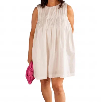 Miou Muse Never Better Tank Dress In White