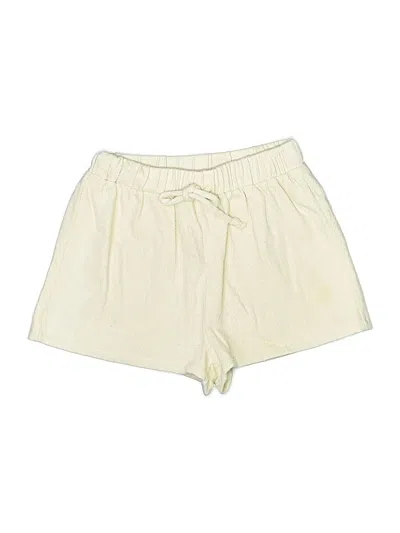 Pre-owned Miou Muse Shorts In Ivory