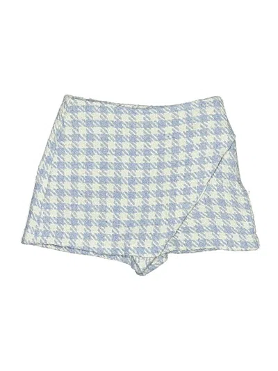 Pre-owned Miou Muse Skort In Blue