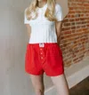 Miou Muse Wide Rib Top In White