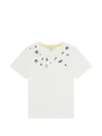 Mira Mikati Appliqué T-shirt In White