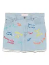 Mira Mikati Jeansrock Mit Perlen