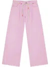 Mira Mikati Cotton Trousers In 粉色