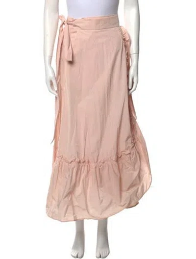 Pre-owned Mira Mikati Midi Length Skirt W/ Tags In Pink